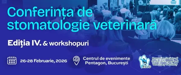 RSVD anunță a 4-a ediție a Conferinței de Stomatologie Veterinară
