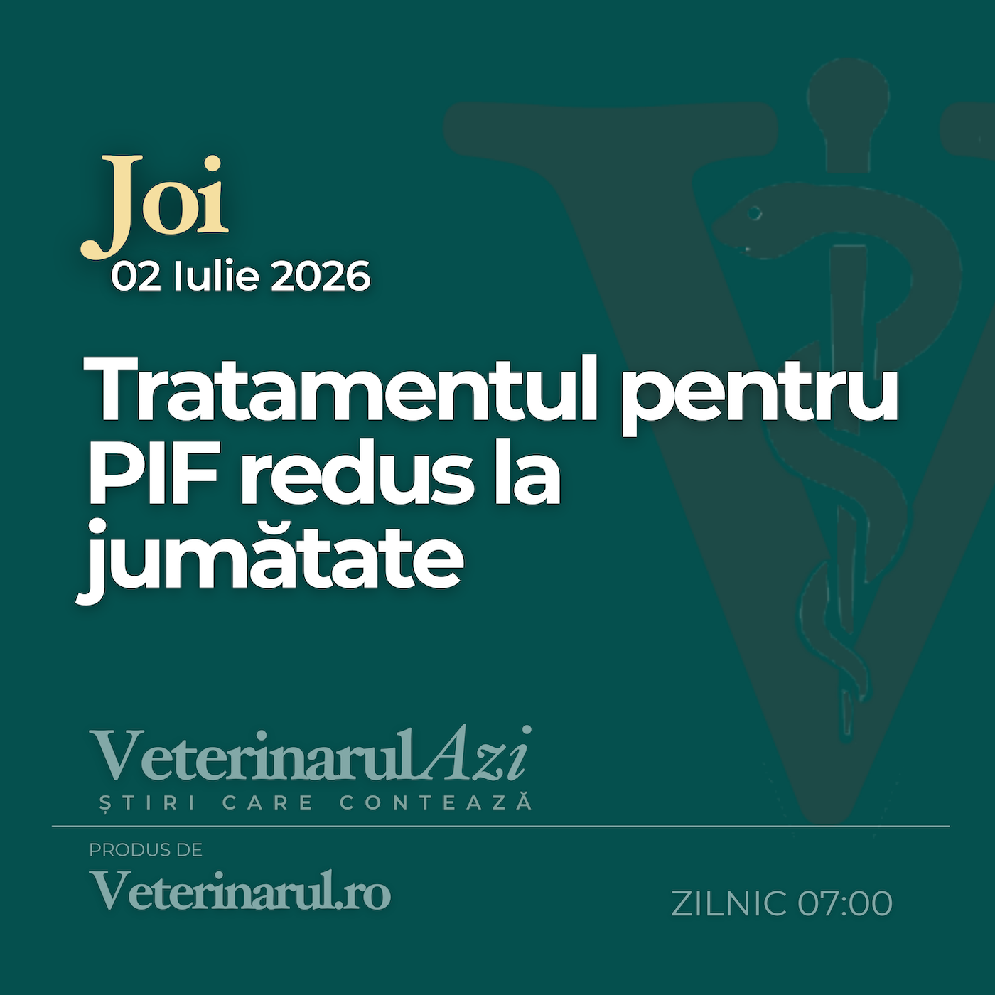 Veterinarul Azi Joi 02.07.2026 episode artwork