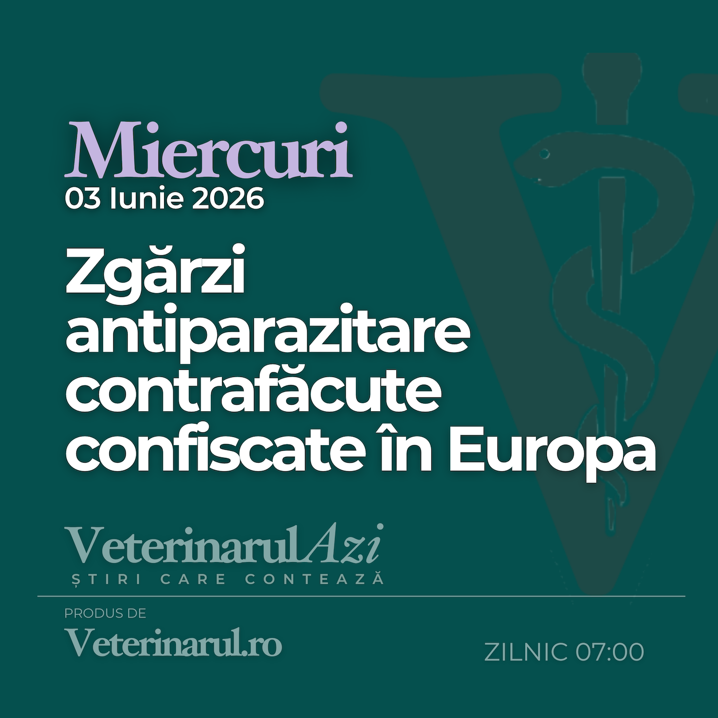 Veterinarul Azi Miercuri 03.06.2026 episode artwork
