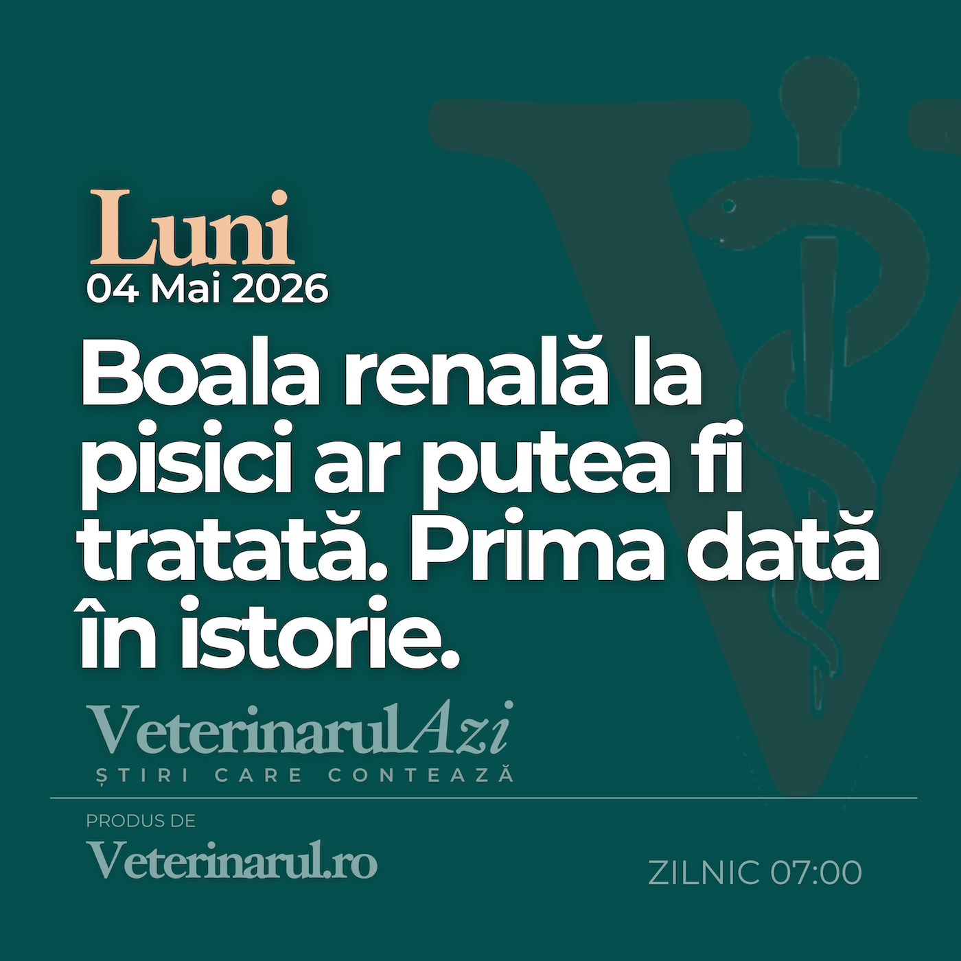 Veterinarul Azi Luni 04.05.2026 episode artwork