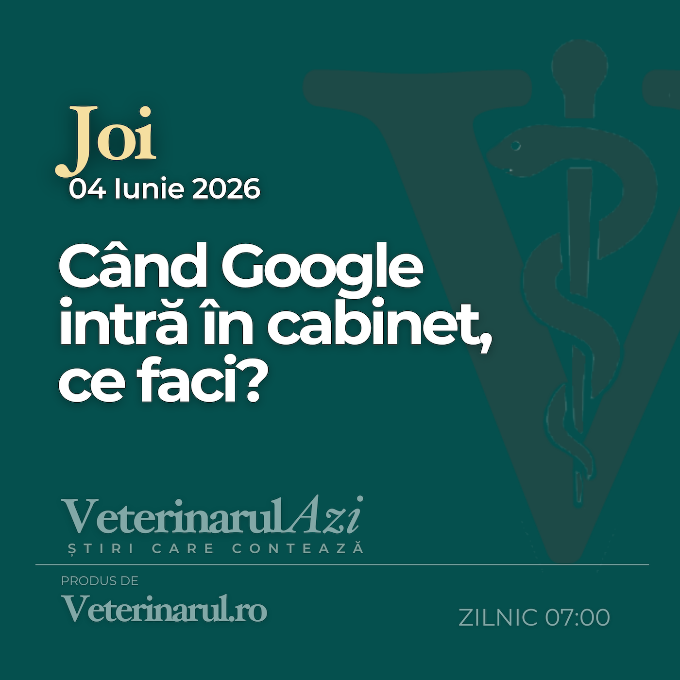 Veterinarul Azi Joi 04.06.2026 episode artwork