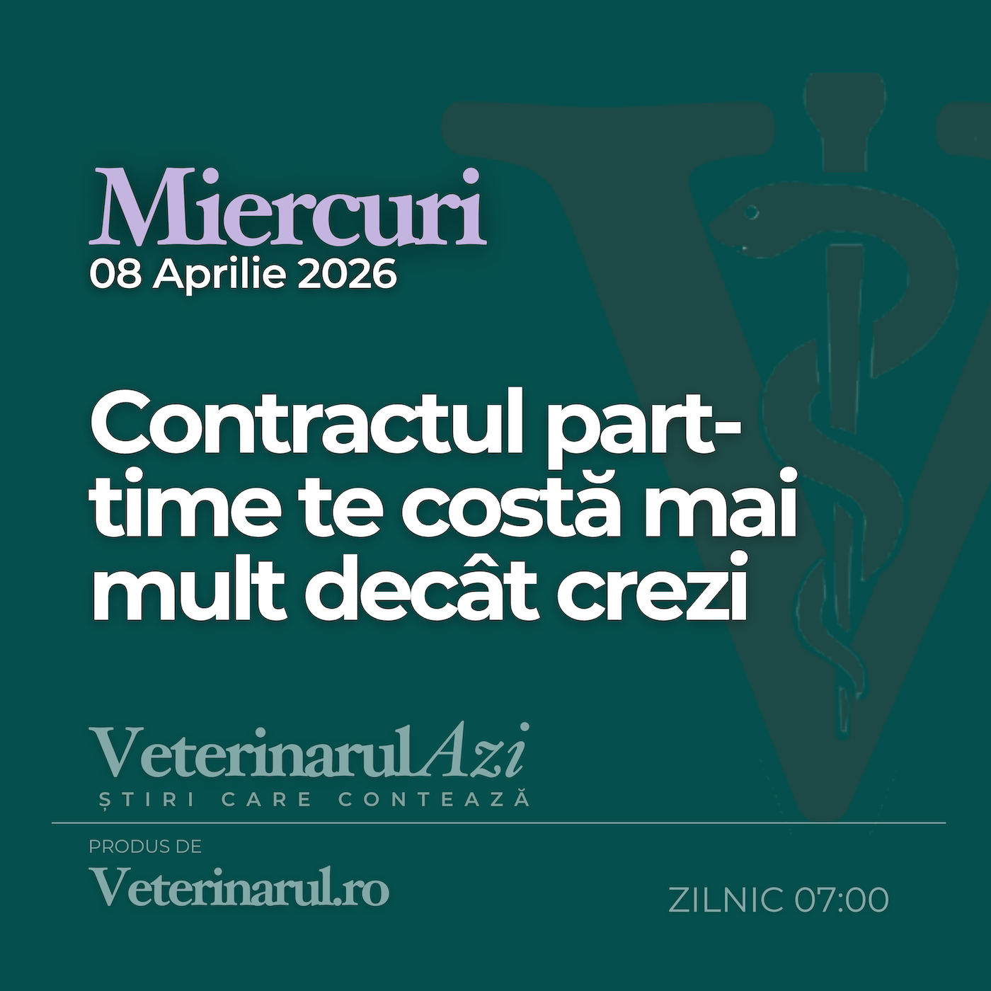 Veterinarul Azi Miercuri 08.04.2026 episode artwork