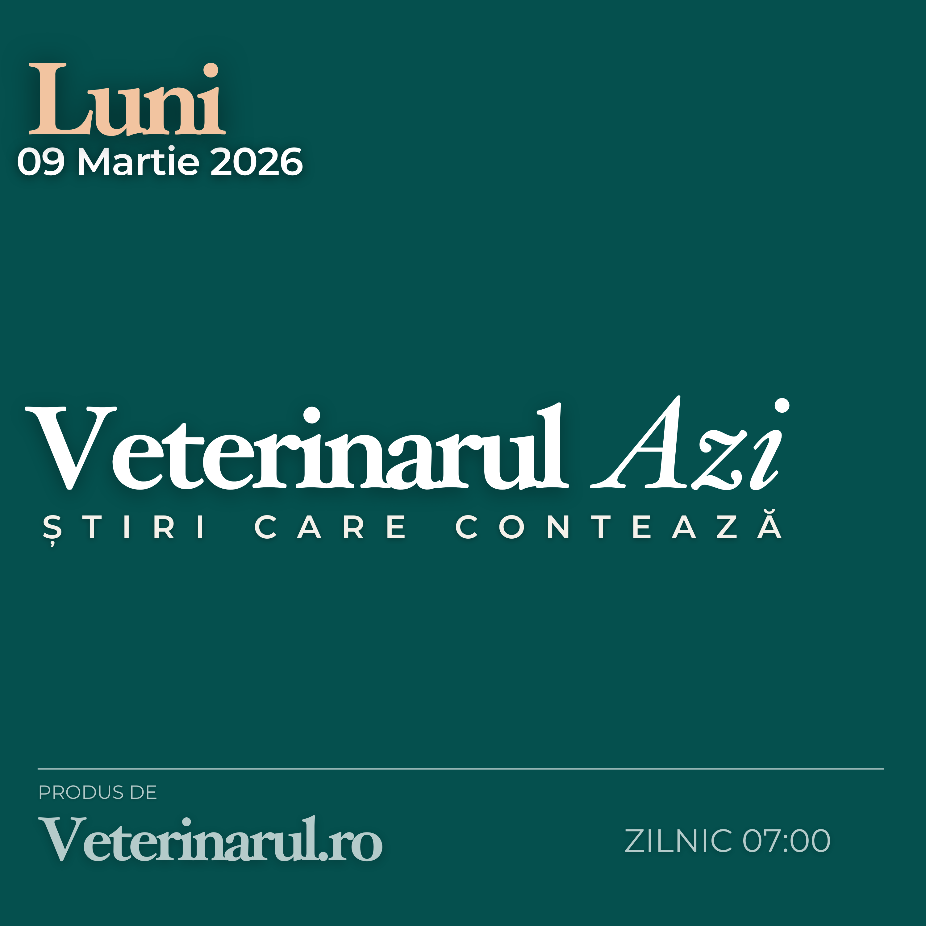Veterinarul Azi 09.03.2026 episode artwork