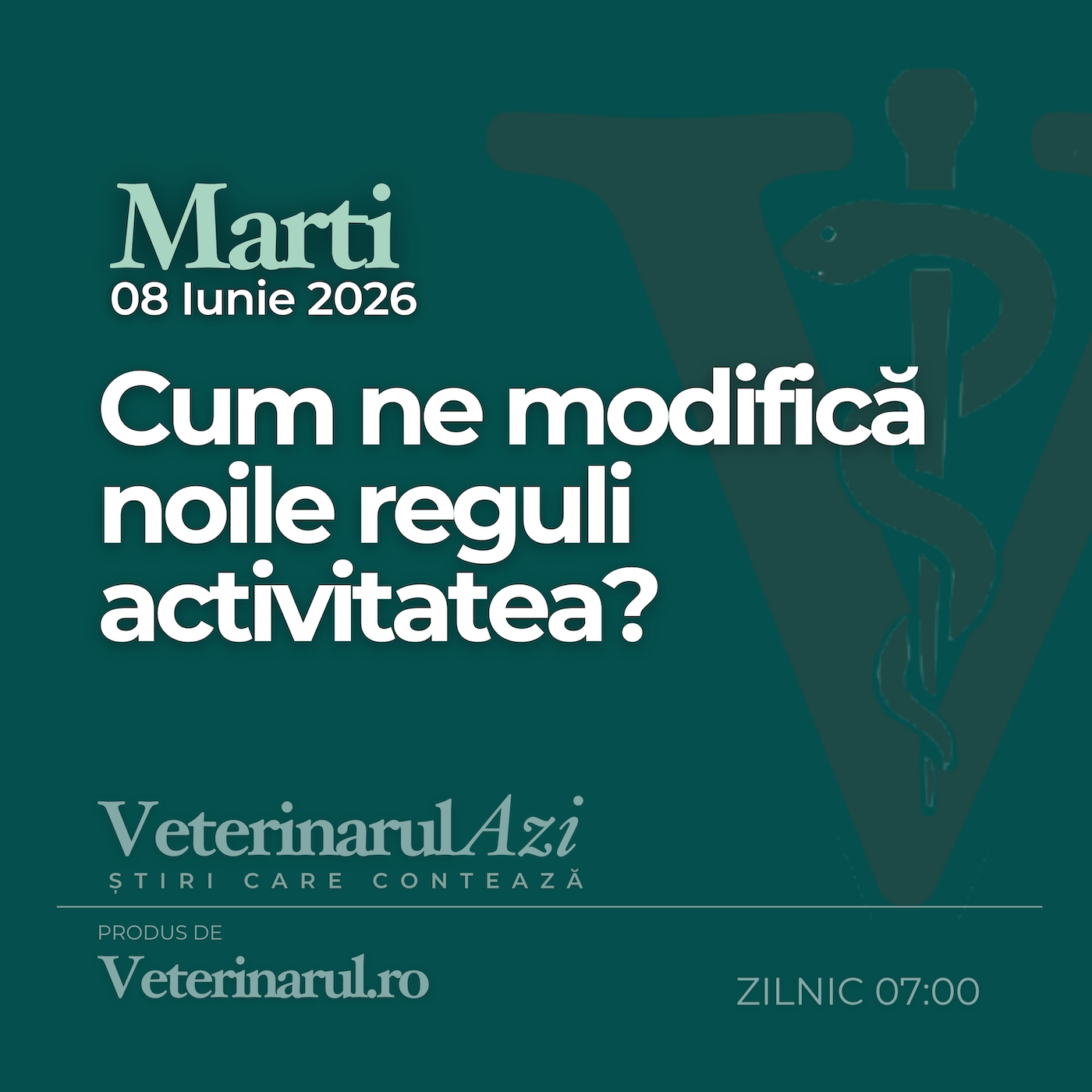 Veterinarul Azi Marti 09.06.2026 episode artwork