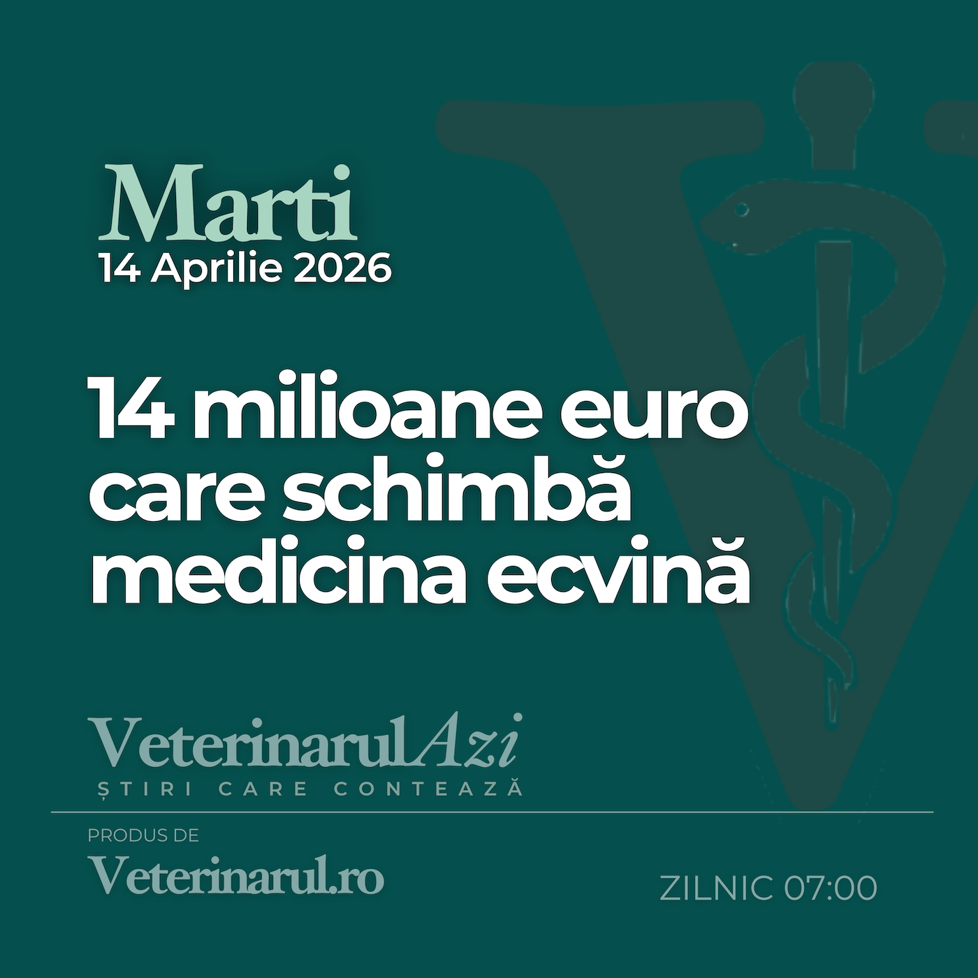 Veterinarul Azi Marti 14.04.2026 episode artwork
