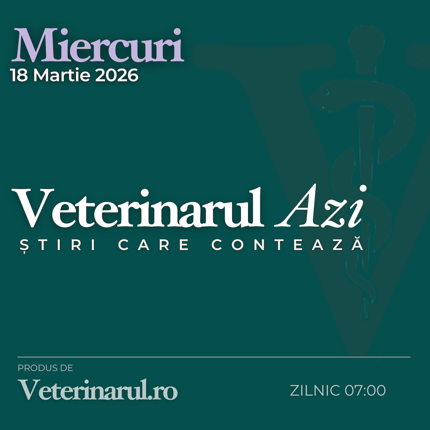Veterinarul Azi 18.03.2026 episode artwork