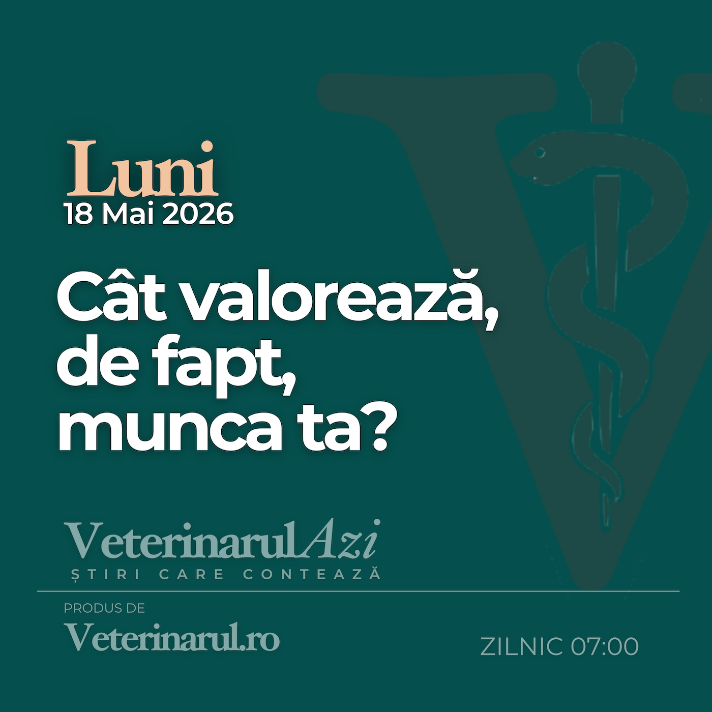 Podcastul Veterinarul Azi