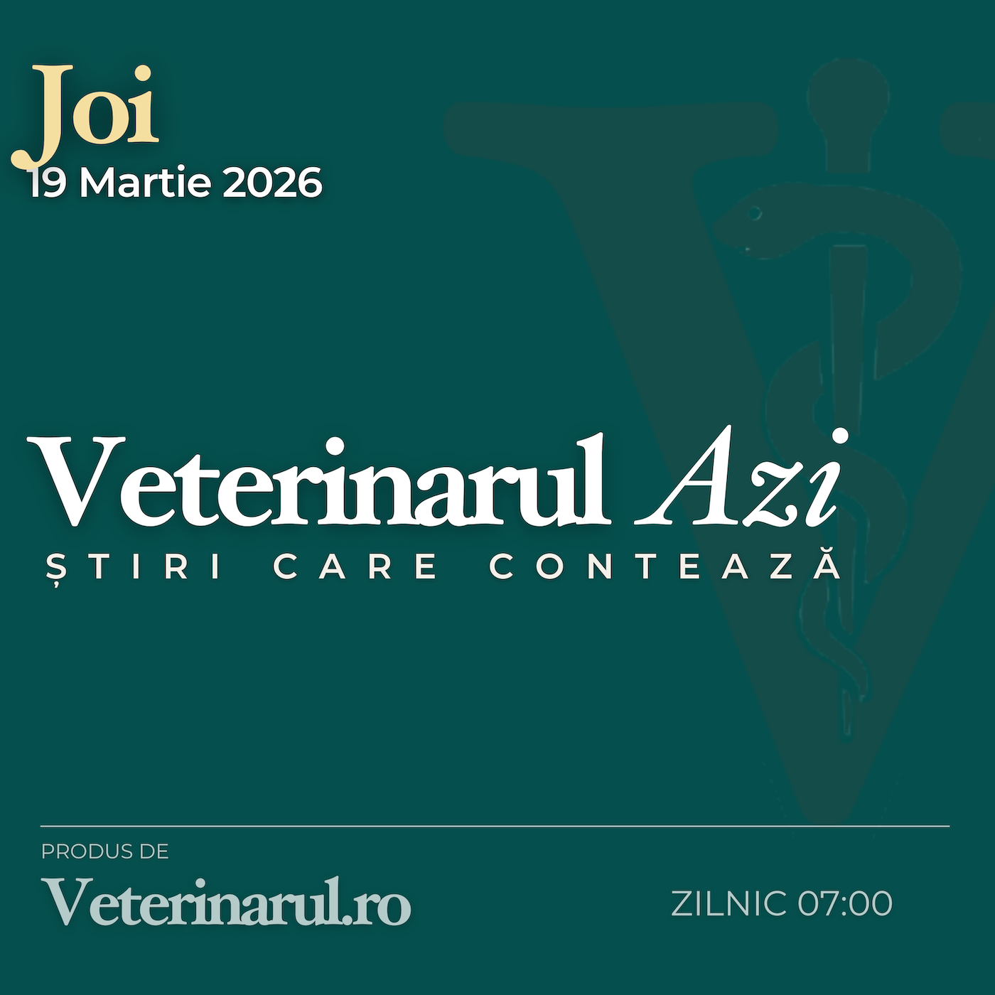 Veterinarul Azi 19.03.2026 episode artwork