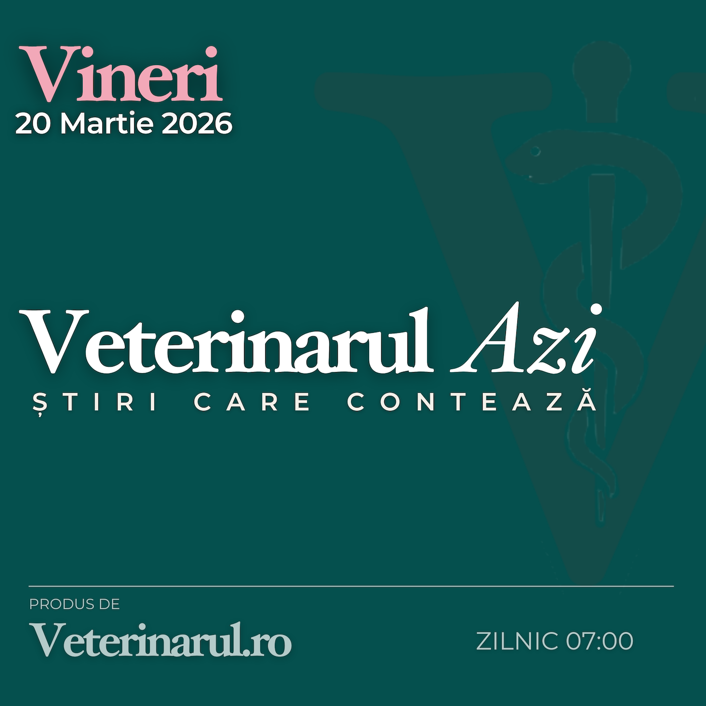 Veterinarul Azi 20.03.2026 episode artwork