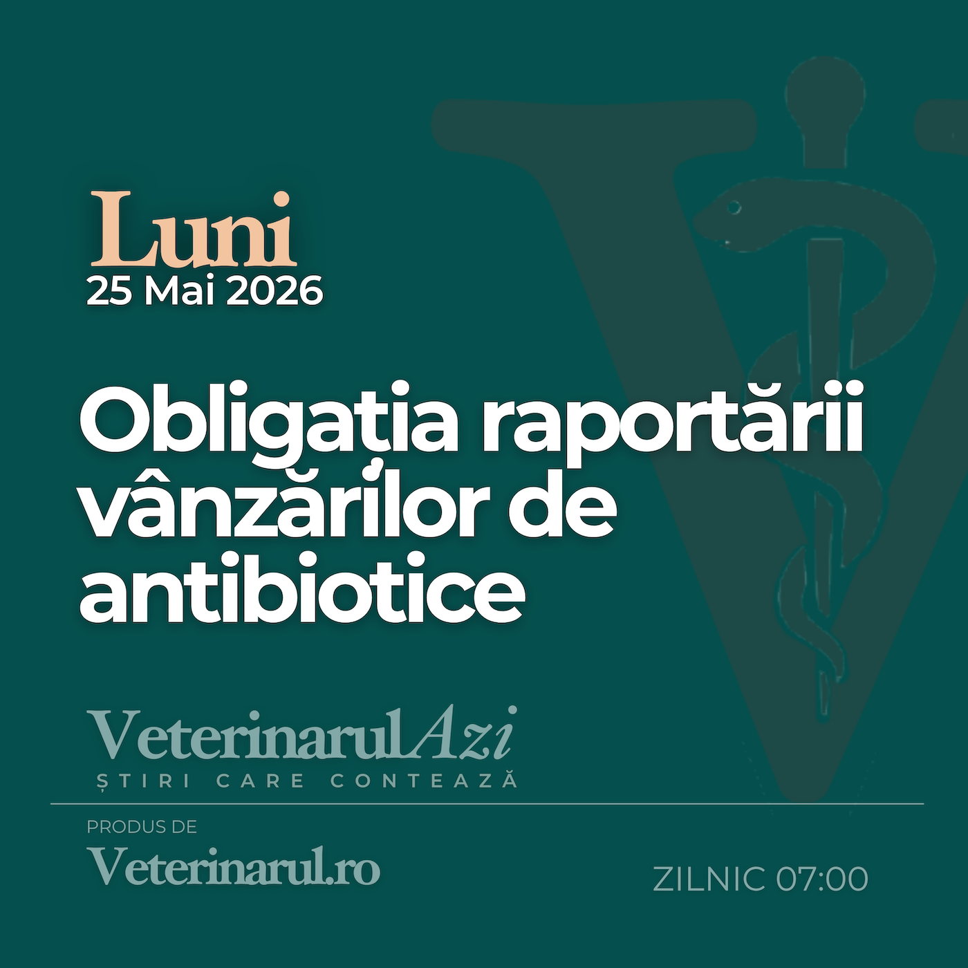 Veterinarul Azi Luni 25.05.2026 episode artwork