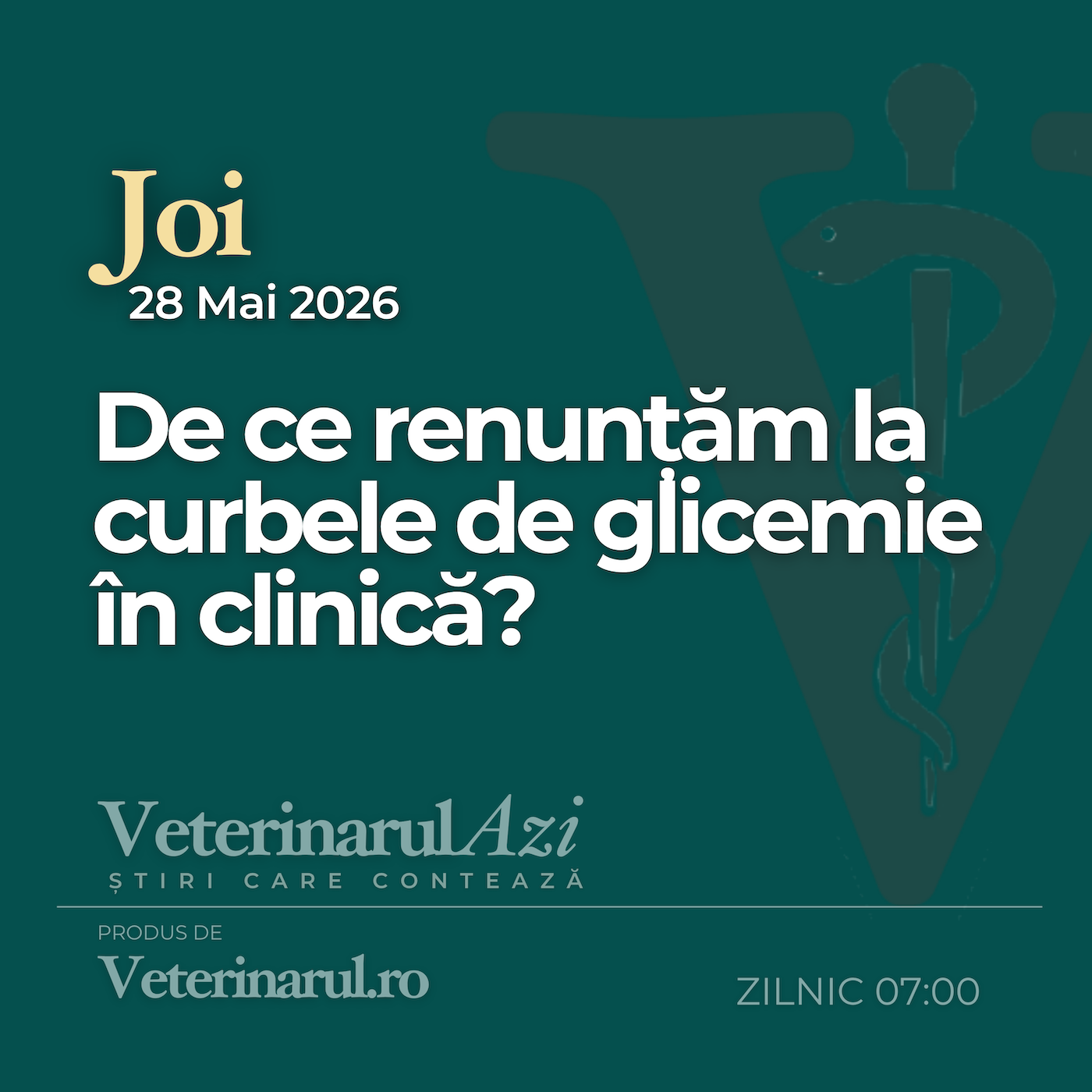 Veterinarul Azi Joi 28.05.2026 episode artwork