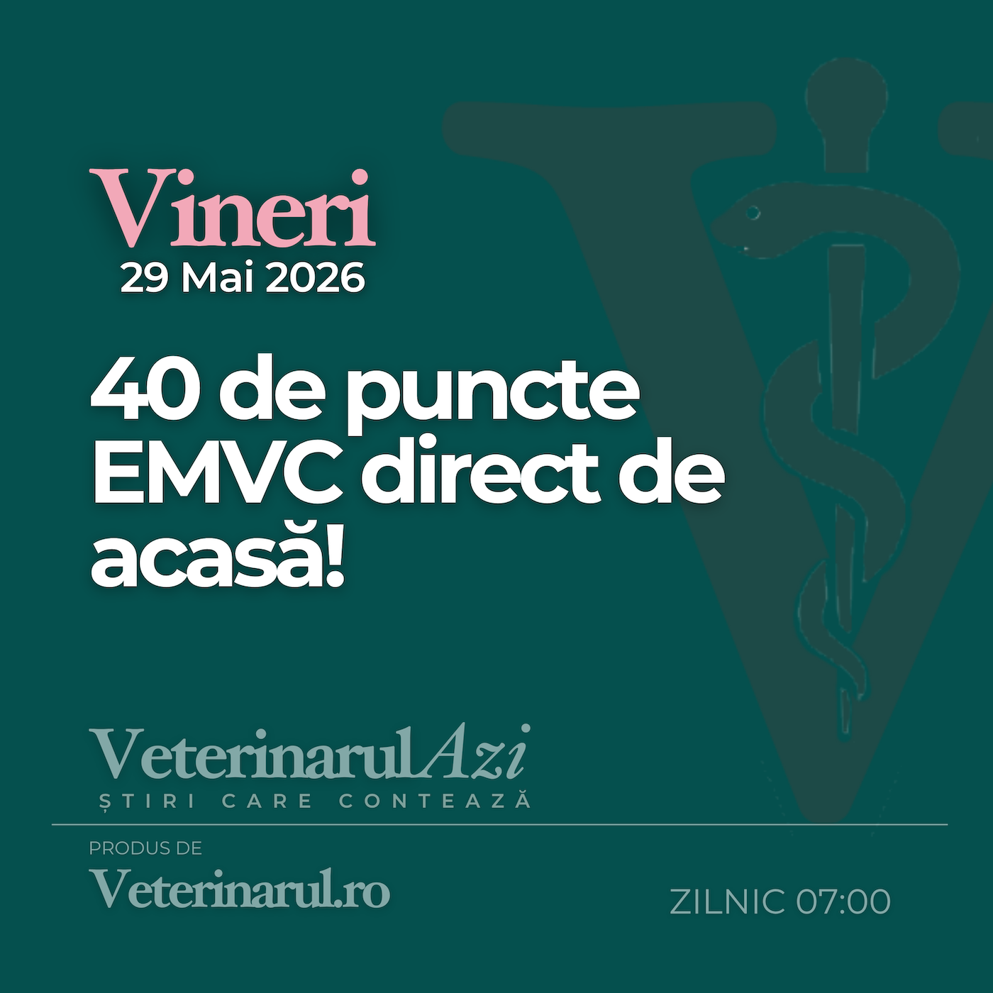Veterinarul Azi Vineri 29.05.2026 episode artwork