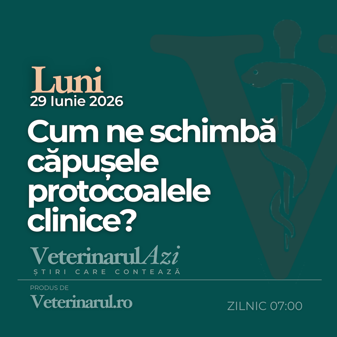 Veterinarul Azi Luni 29.06.2026 episode artwork