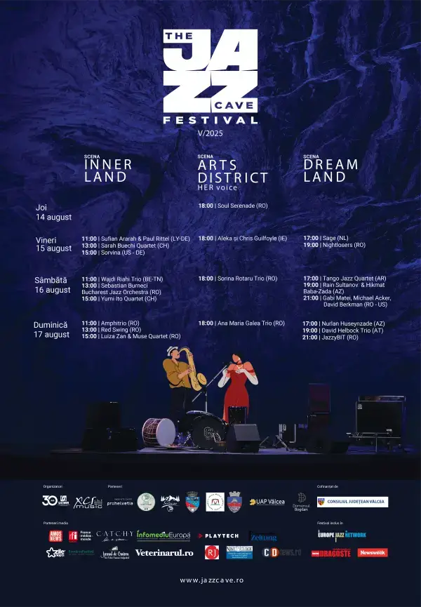 The Jazz Cave Festival 2025 Program