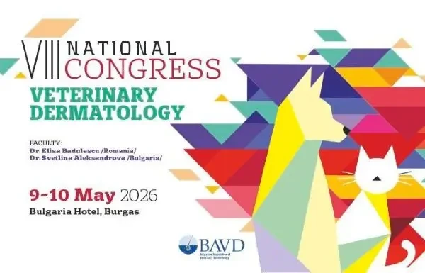 Burgas găzduiește în mai 2026 cea de-a opta ediție a Congresului de Dermatologie Veterinară