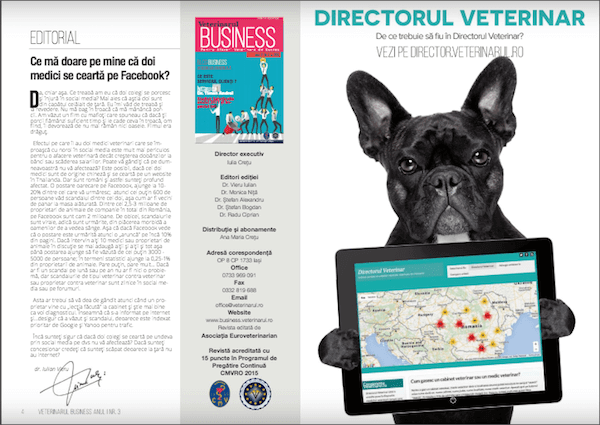 veterinarul business editorial