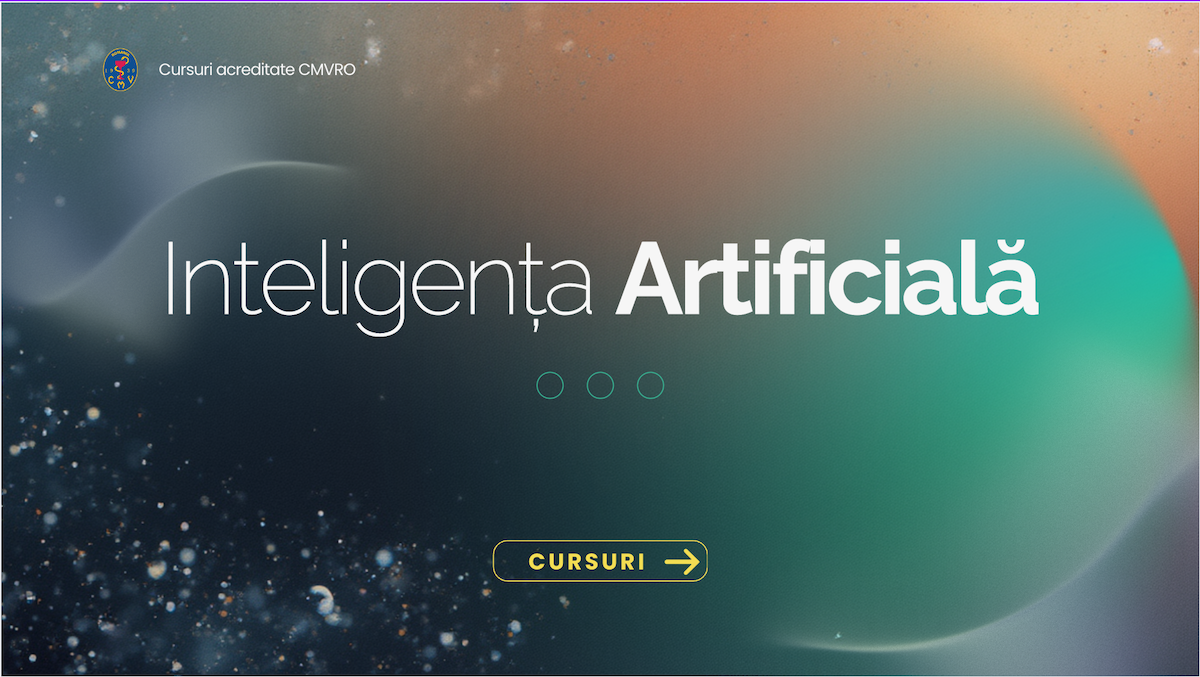 Cursuri Inteligența Artificială